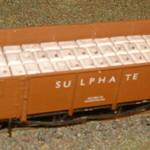 SACKS LOAD - SULPHATE WAGON OO