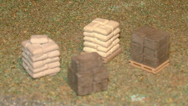 FOUR PALLET LOAD - BOXES / SACKS OO